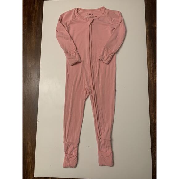 Litlle Sleepies Bamboo Pajama Sleepers Lot of 3 6–12 Months Unisex - Picture 10 of 10